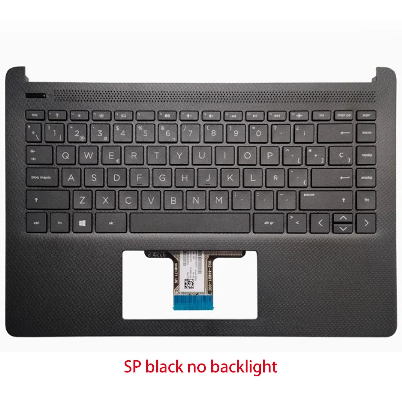 Для HP 14-DQ FQ FR TPN-Q221 Q242 C клавиатура серебристый L88206-001