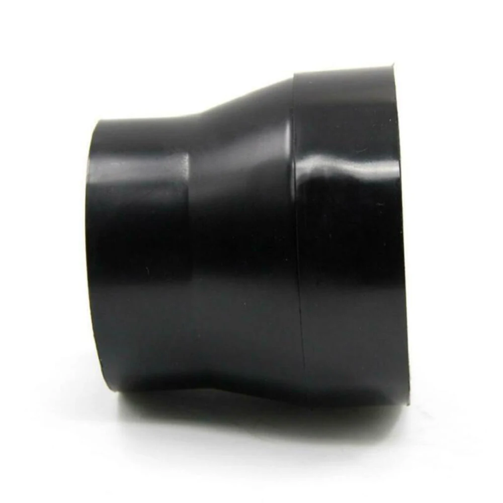 

1pc Air Intake Connector 76-63mm Black Hose Pipe Replacement Universal