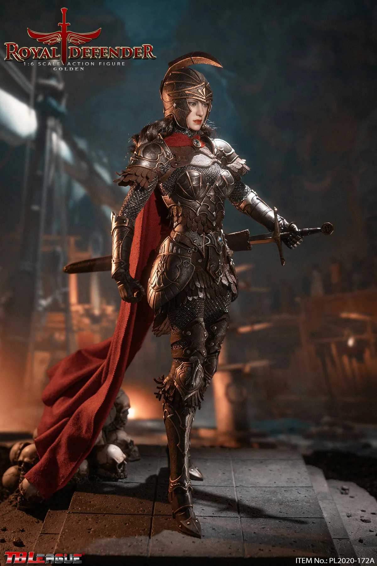 

In Stock C36 TBLeague 1/6 PL2020-172A Royal Guard Full Set 12'' Action Female Soldier Figures For Fans Collection