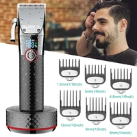 professional hair clipper mens barber beard trimmer rechargeable hair cutting machine hair trimmer for men shaver haircuter