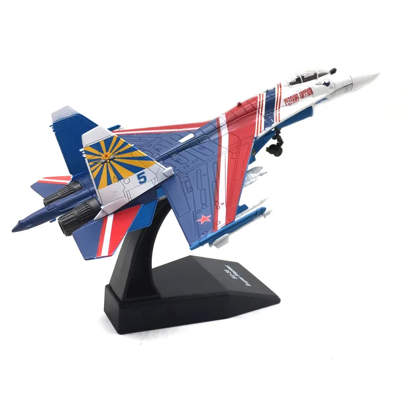 Nsmodel1/100su-35 Su-35 Русский воин Performance Team Моделирование Модель истребителя из сплава
