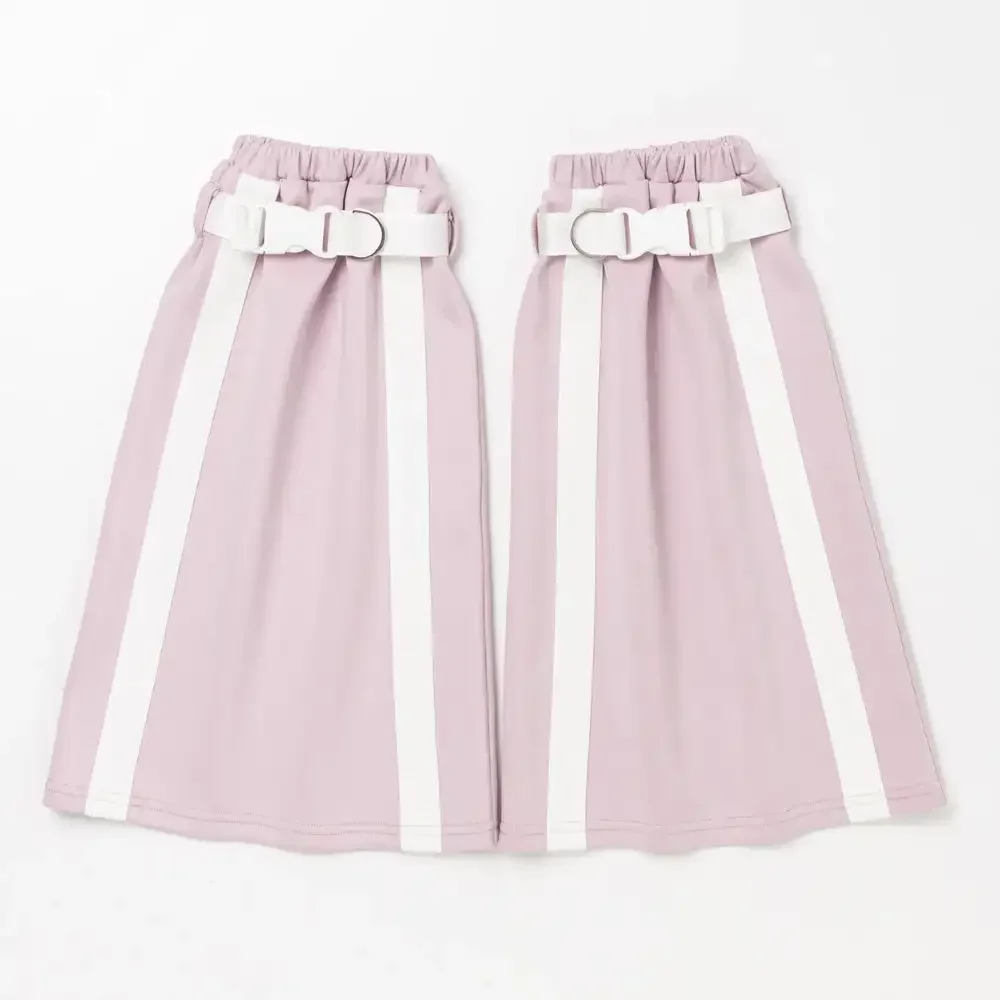 Японские носки до середины икры с цветными блоками узкие свободные длинные