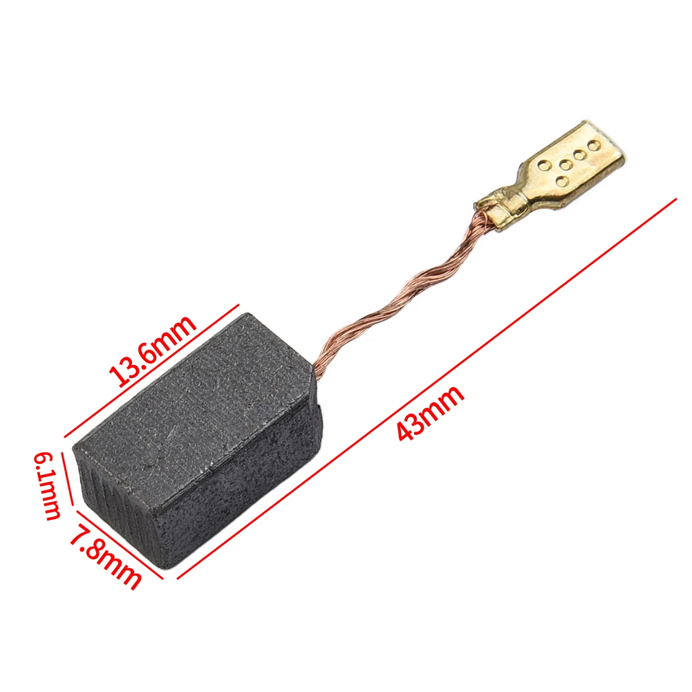 20 шт. набор угольных щеток для двигателя электрическая дрель угловая