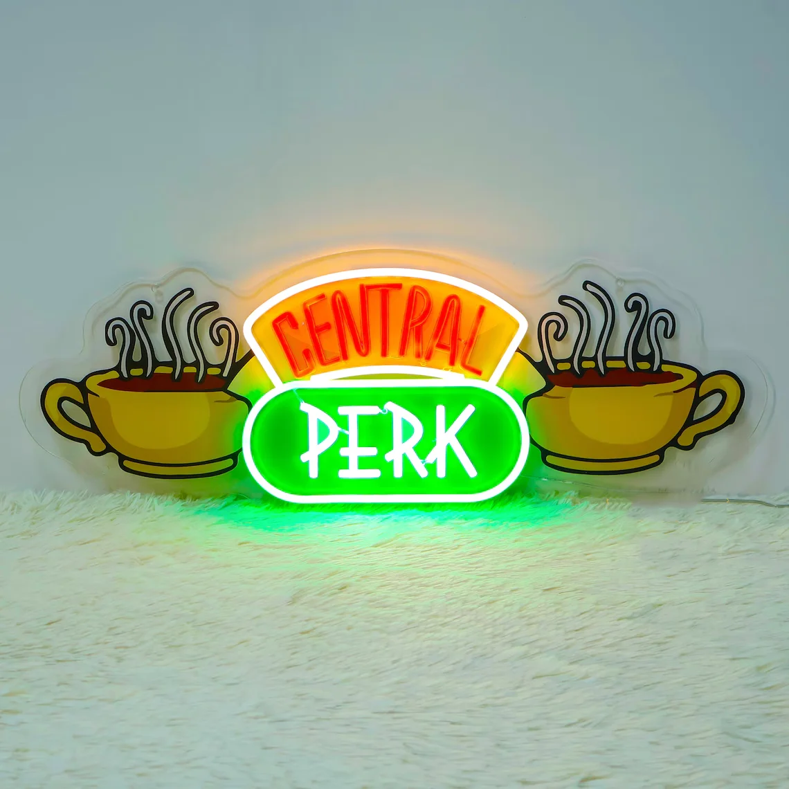

Неоновый знак "Coffee Friend Perk"