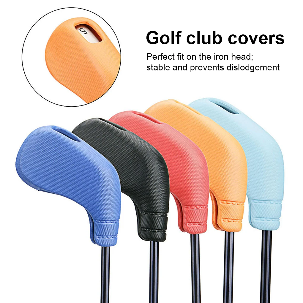 

Golf Club Cover Putter Iron Headcovers Portable Removable Protector Outside Sports Sleeve Accessories Gifts Golf Club Head Cover