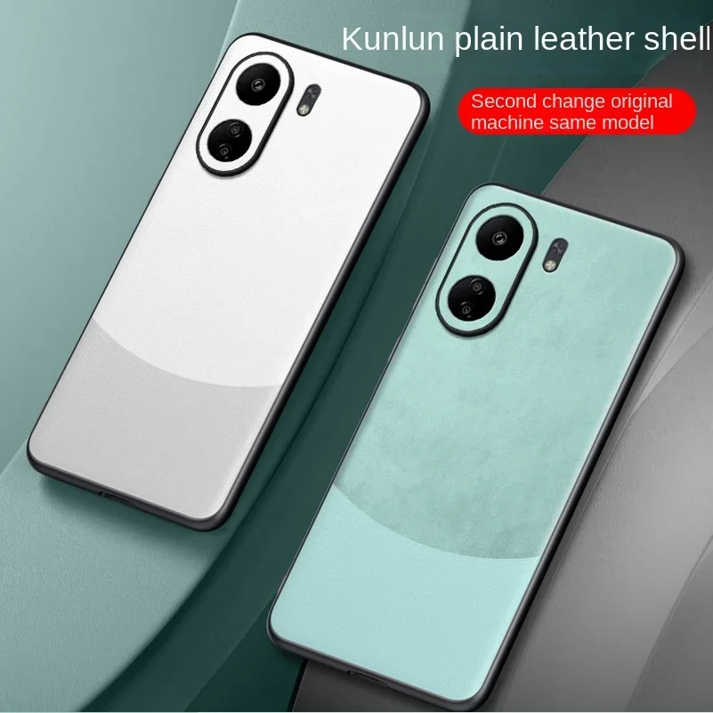 Роскошный однотонный кожаный чехол для Xiaomi Redmi 13C K70 Pro K60 Ultra K50 Gaming K40 жесткий