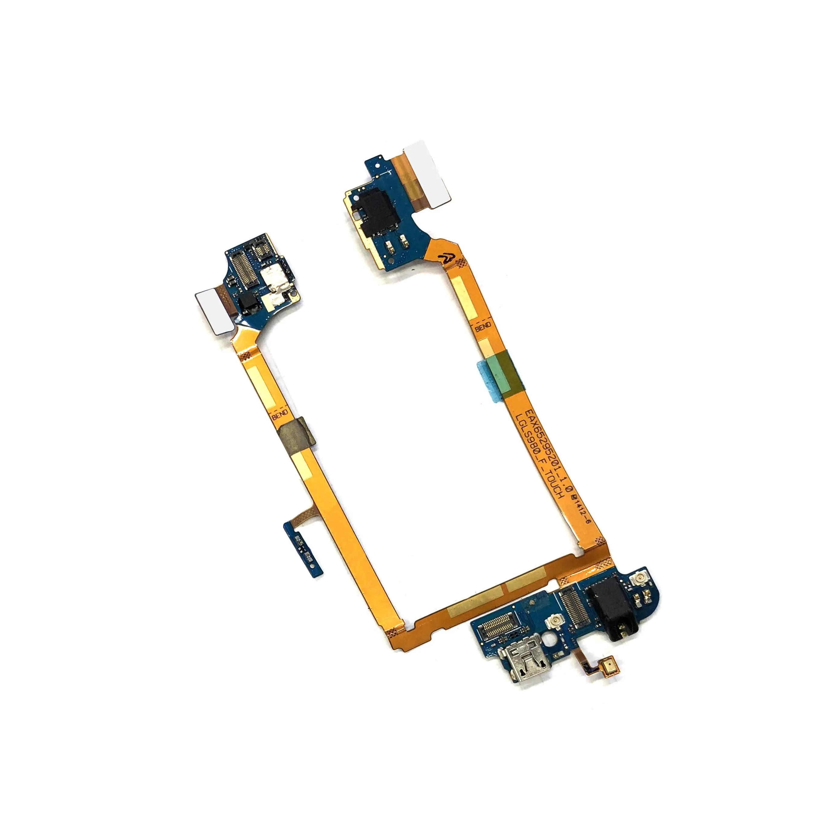 Штепсельная Вилка для зарядного устройства, запчасти для платы, гибкий кабель с микрофоном для LG G2 D802 D805 VS980 LS980 Nexus 5 D820 D821