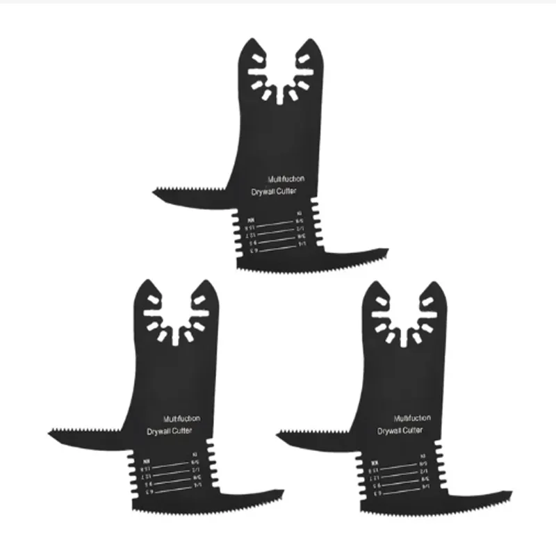 3 шт. 4 в 1 осциллирующие многофункциональные лезвия быстросменные пилы