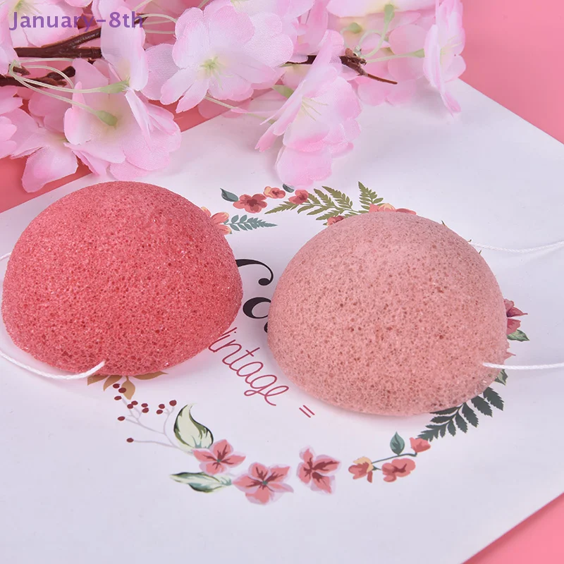 Губка Konjac Natural спонж Конняку Face для мытья и уборки конъядерная губка макияжа