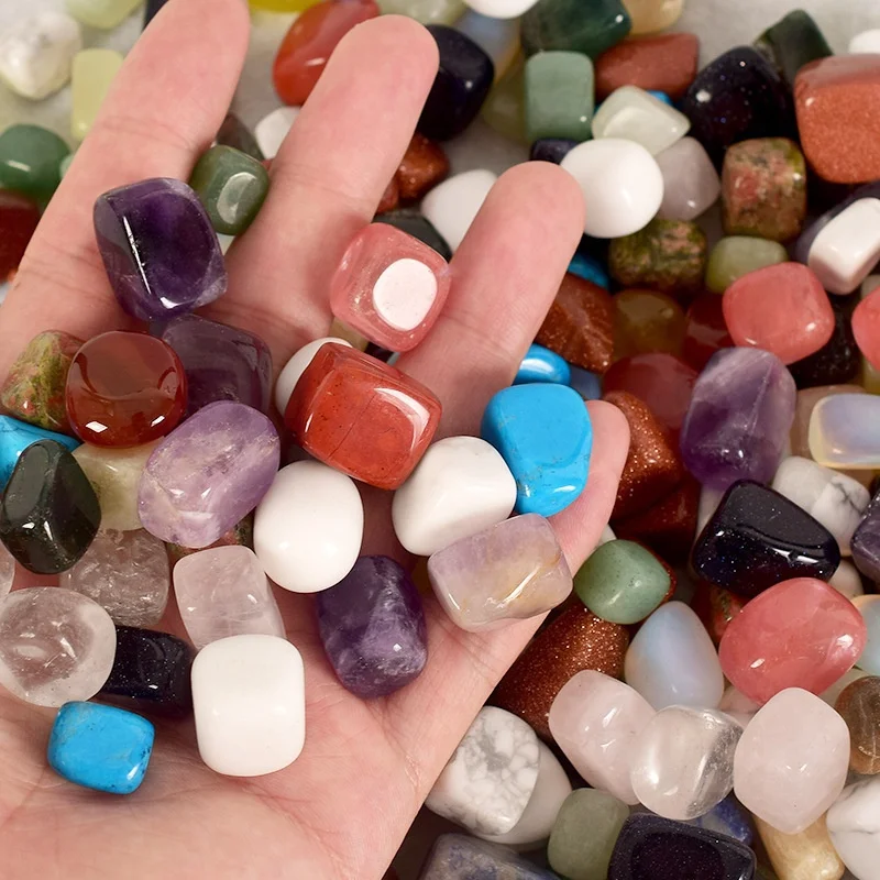

14/7pcs Mixed Natural Crystal Stone Quartz Rock Gravel Reiki Chakra Mineral Healing Crystals Gem Specimen Collectible Home Decor