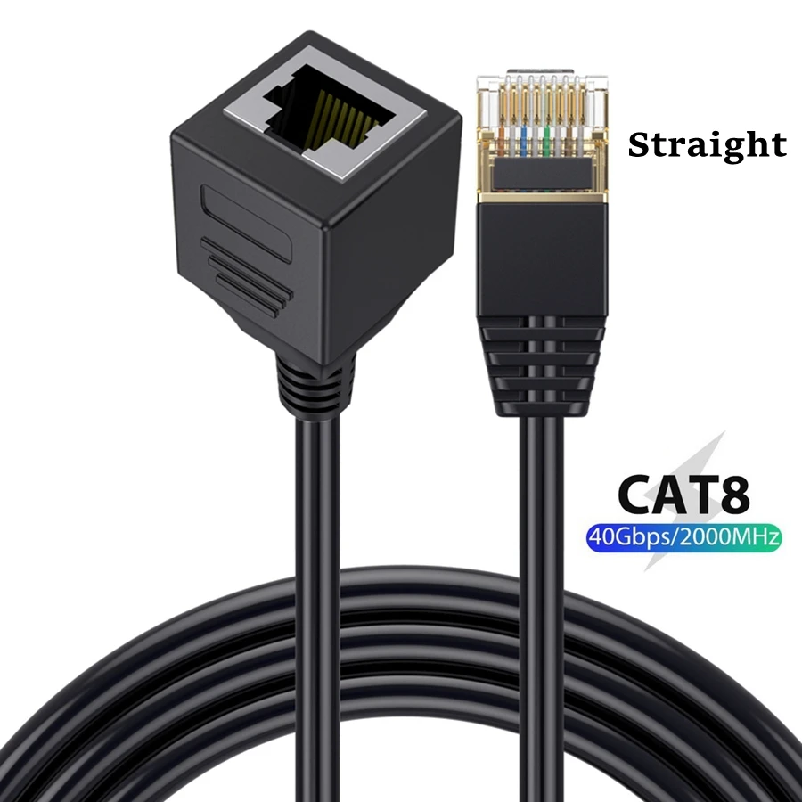 Удлинительный кабель Cat8 Ethernet 40 Гбит/с Rj45