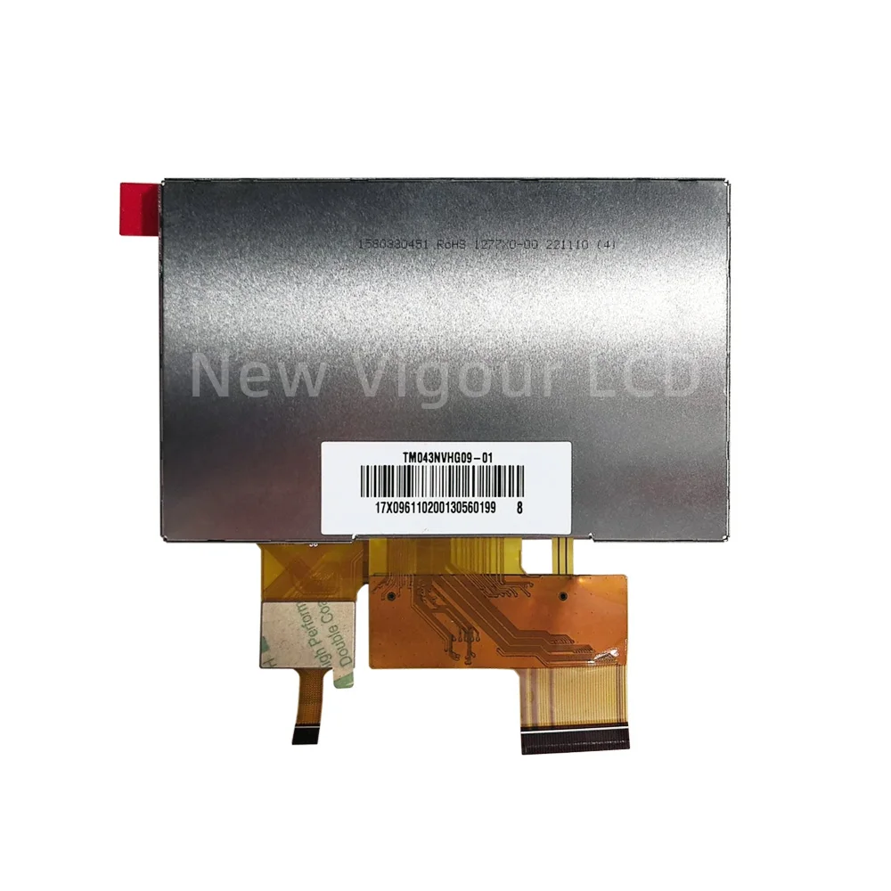 TM043NVHG09 TIANMA Новый Оригинальный 4.3-дюймовый промышленный ЖК-экран в сборе с