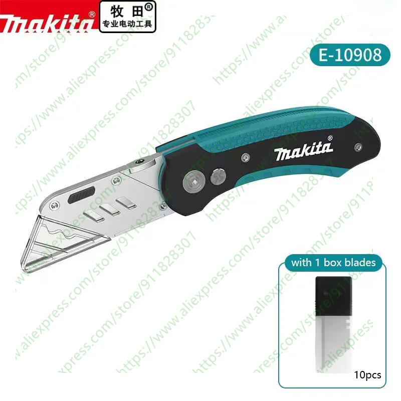 

Makita E-10908 Универсальный нож складной нож для резки труб карманный нож с деревянной ручкой нож для резки бумаги промышленный резак для распаковки