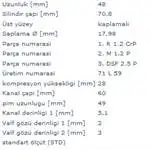 

MAHLE 0097000 ENGINE PISTON PISTON RING PUNTO PALIO ALBEA 1,2 16V (70,80mm) / (STD) (4 pcs.)