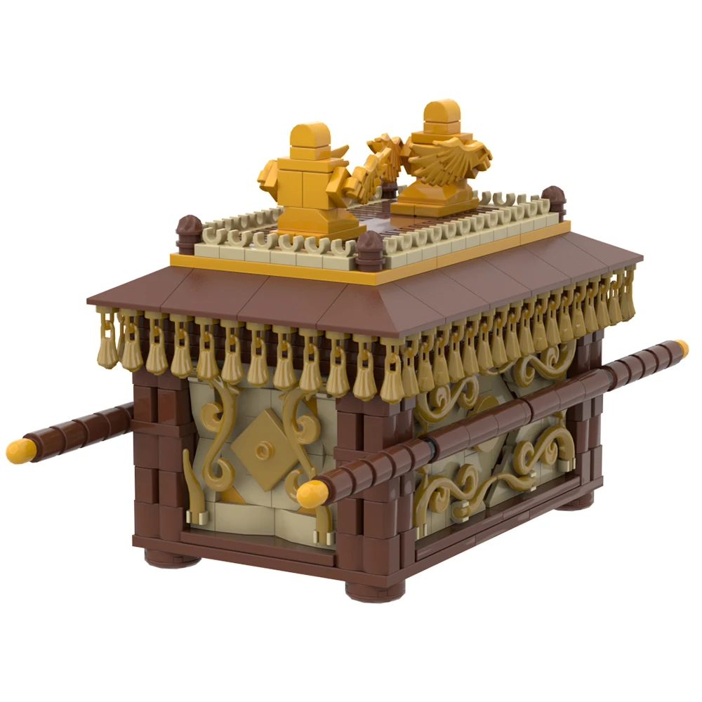 Gobrick MOC кино Raiders of the Lost Arkss Cinerary Casket строительные блоки микро похоронный гроб