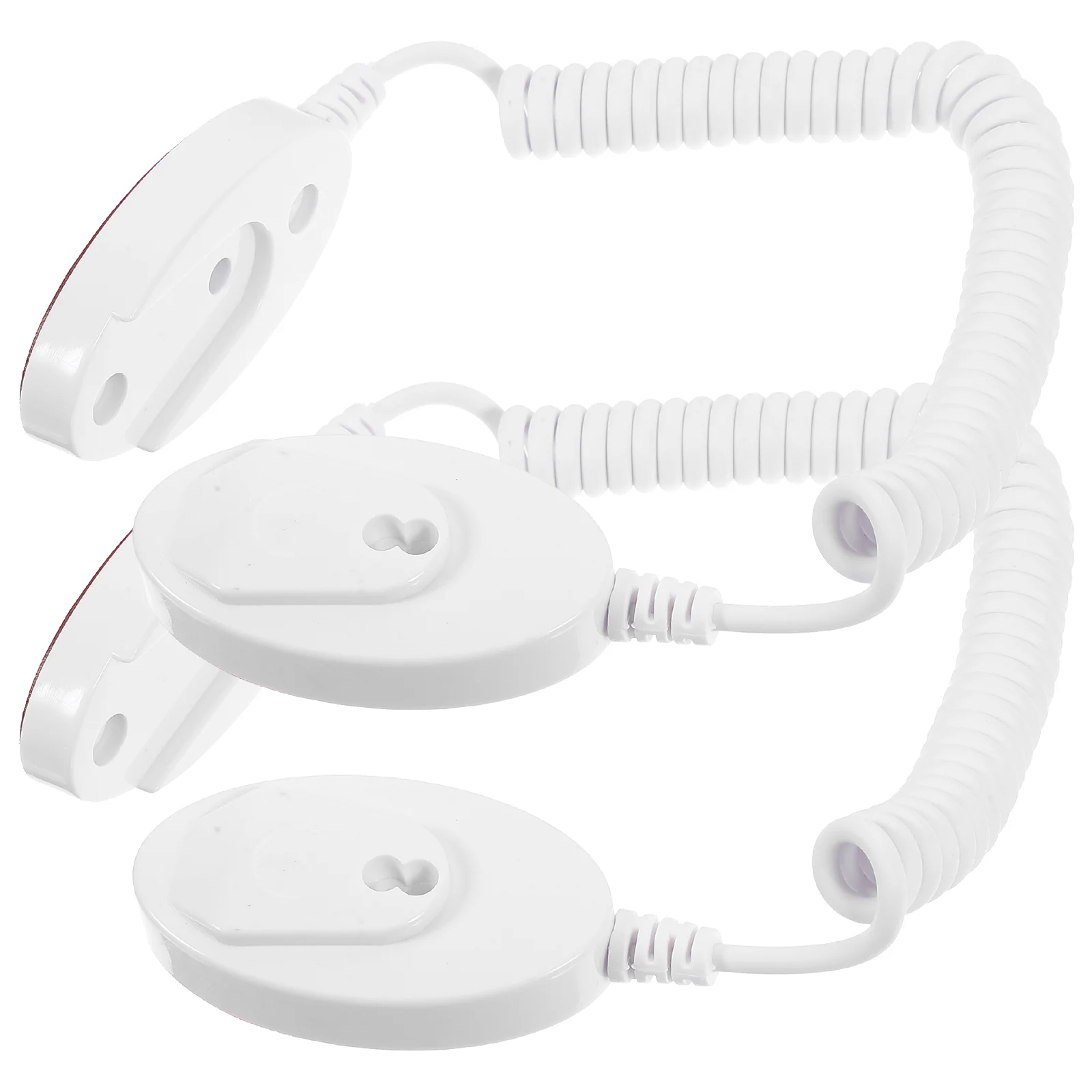 

2pcs Remote Holder Remote Control Security Cable Remote Control Tether Security Wire