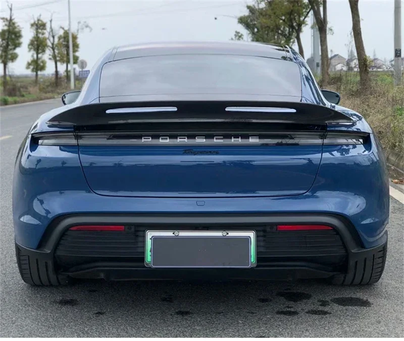 Спойлер из настоящего углеродного волокна для Porsche Taycan 2019 2020 2021 2022 2023