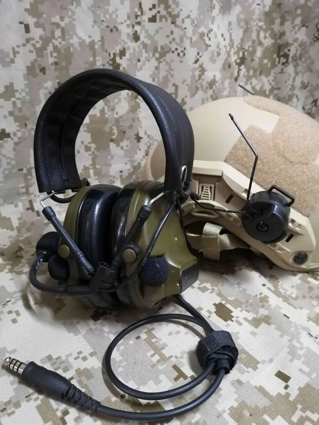 TCA replica COMTAC III C3 звукосниматель шумоподавление связи наушники (не-версия AGC)