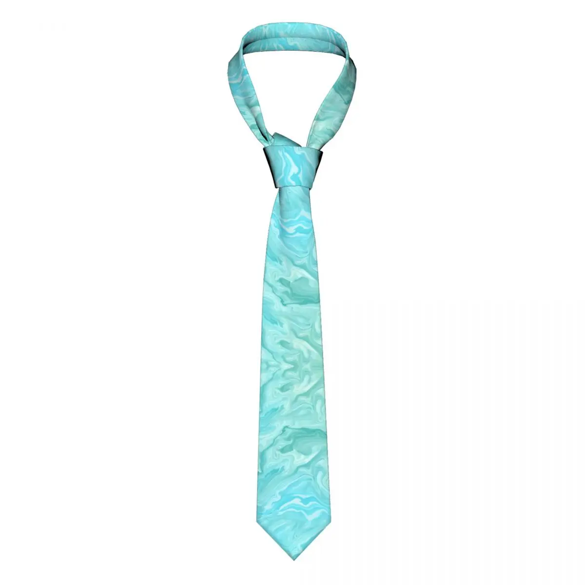 

Blue Marble Throw Pillow Necktie Men Women Polyester 8 cm Neck Tie for Mens Fashion Wide Suits Accessories Gravatas Gift