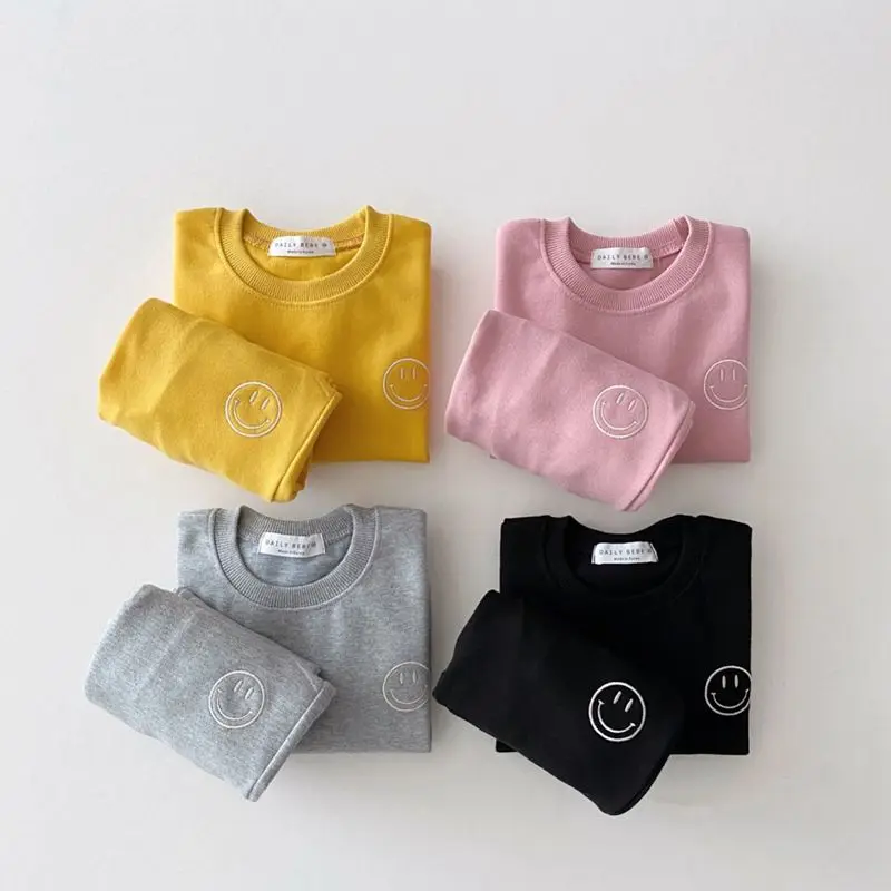 

2022 Baby Toddler Outfits Boys Hoodies Clothes Fashion Girls Sweatshirts Lww10060