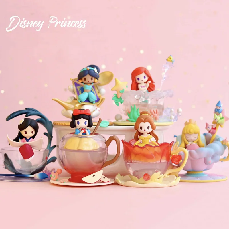 

Кубок Принцессы Disney серии D-Baby, милая, жасмин, Белоснежка, Ариэль, Аврора, экшн-фигурки, игрушки, подарки для девочек