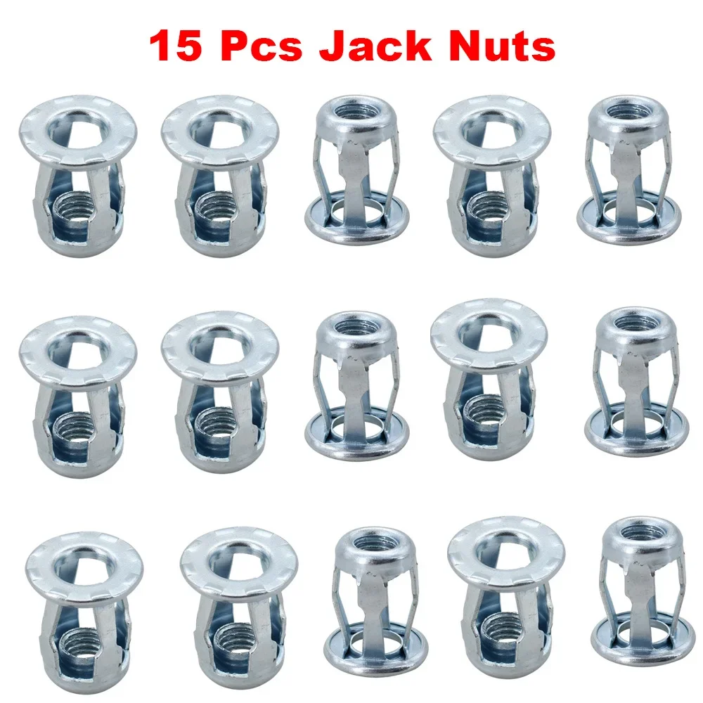 Расширительный винт M4 M5 M6 M8 из углеродистой стали, заклепка, набор гаек, блокировка панели номерного знака, зажим, гайка Rivetnut Jack, металлические гайки в форме лепестков