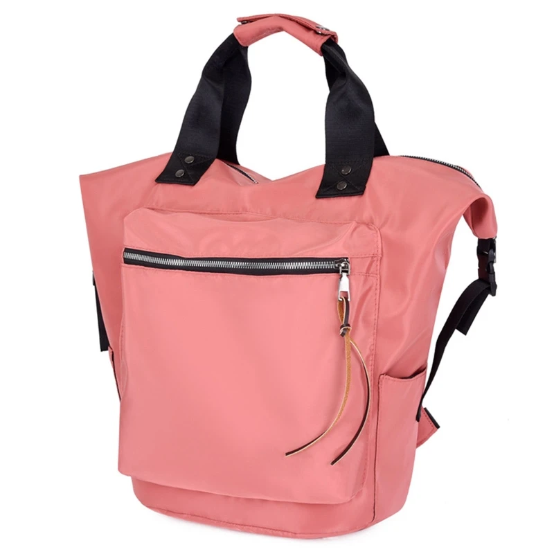 

Casual Nylon Backpack Women Larege Capacity Travel Book Bags for Teenage Girls Students Satchel Handbag Daypack Shoulder Bag