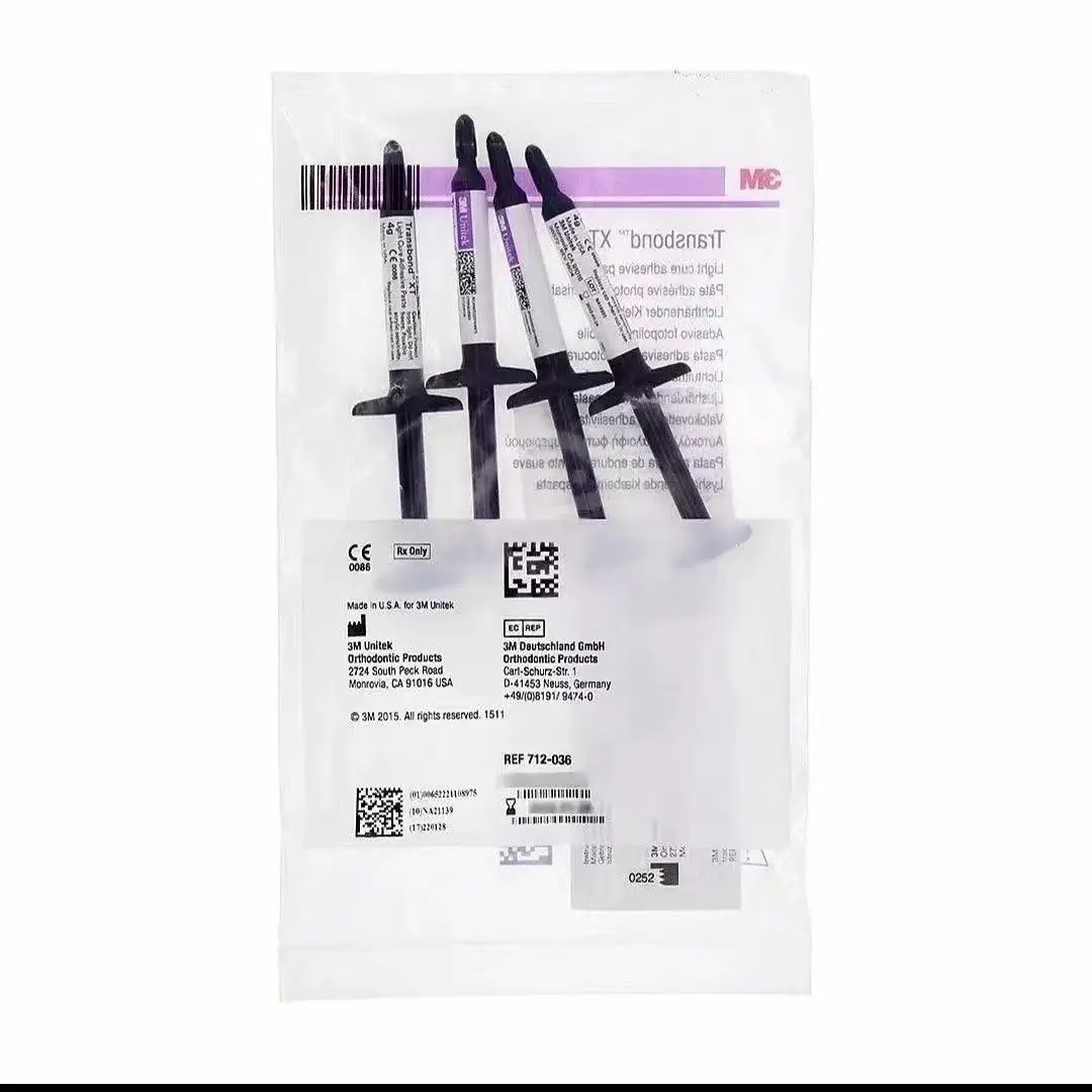 Фото 3M Unitek Transbond XT: Стоматологический ортодонтический адгезивный набор Unitek, светоотверждаемый клей для зубов, для крепления брекетов и фарфоровых виниров №2