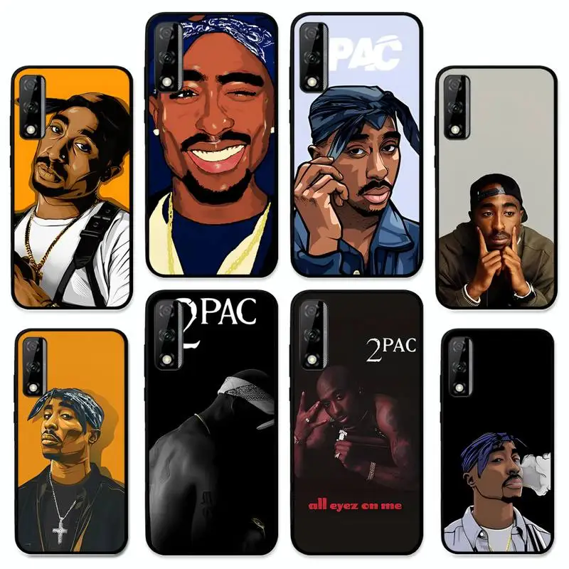 

Yinuoda Rapper 2pac Phone Case for Huawei Y 6 9 7 5 8s prime 2019 2018 enjoy 7 plus