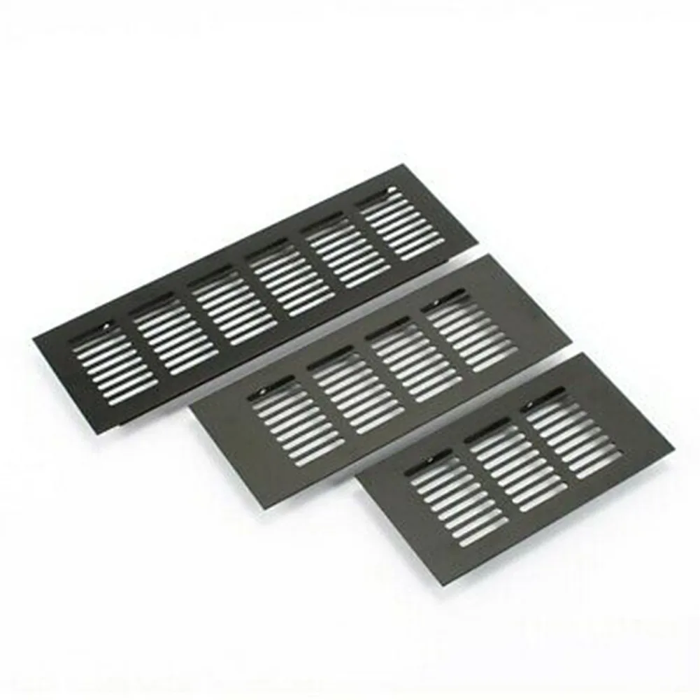 

Parts Accessories Household Air Vent Grille Wall Ventilation Cover Wardrobe 50*150-400mm Aluminum For Cupboard
