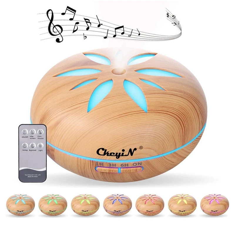 Air Aromatherapy Maker Petals Novel Fashion Aroma Mist Intelligent Remote Control Oil Diffuser