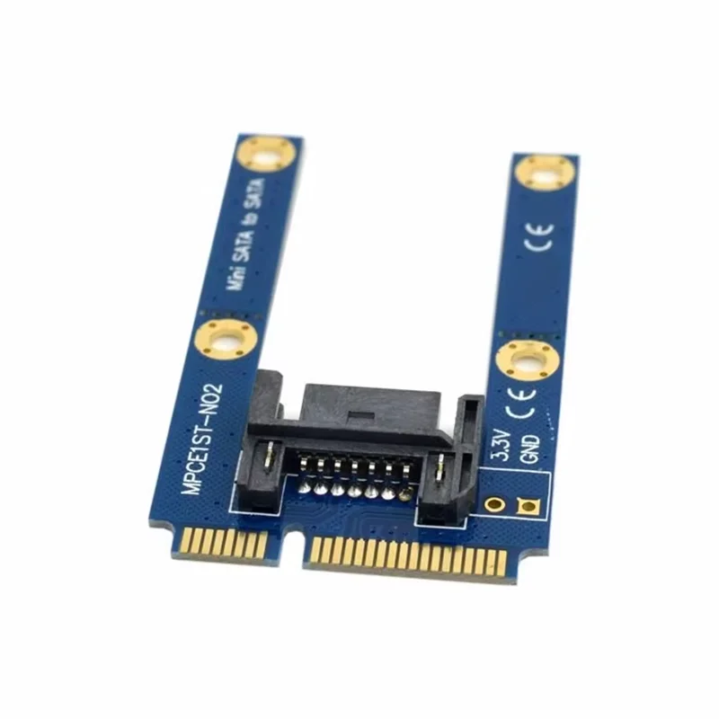 50 мм Mini pcie PCI-E pci express pci-express mSATA SSD для плоского жесткого диска SATA 7-контактный