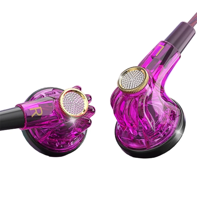 Плоские наушники-вкладыши QKZ MDR