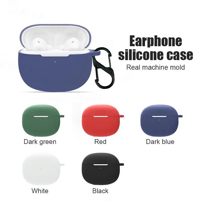 Купи Soft silicone earphone case for xiaomi redmi buds 4 pro tws wireless earbuds protect case for xiaomi redmi buds4 headphone cover за 151 рублей в магазине AliExpress