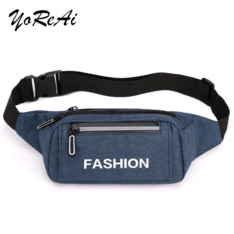 

Дорожная сумка-мессенджер YoReAi для мужчин, холщовая велосипедная Сумочка для бега, яркая Женская поясная сумка на плечо с маленьким карманом