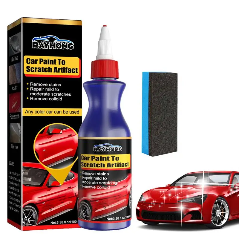 

Car Scratch And Swirl Remover Auto Scratch Repair Car Detailing Supplies For Removing Mild Paint Scrapes Scuffs Haze Swirl Marks