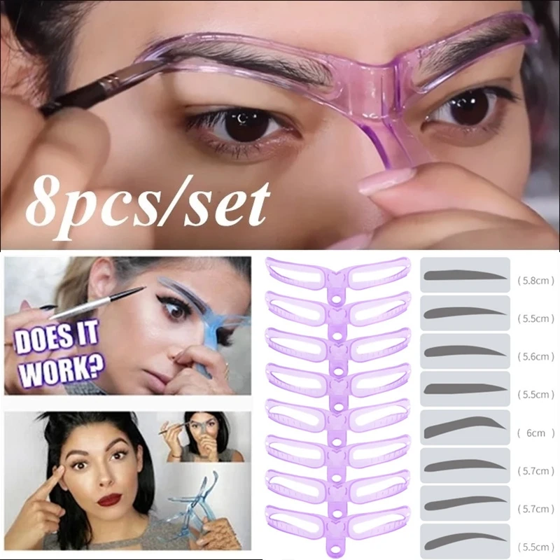 

8 в 1, Набор для создания контура бровей