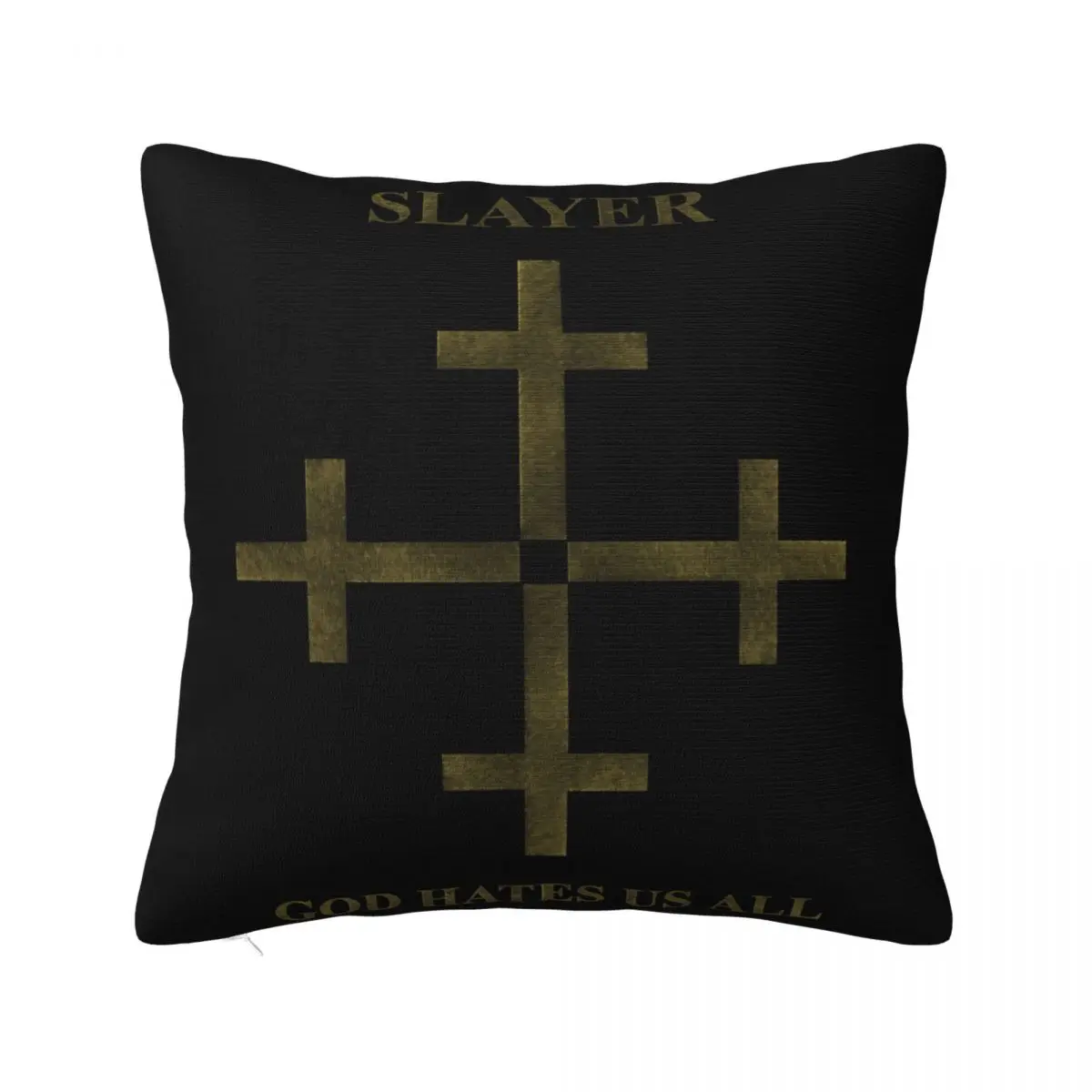 Slayer God ненависти нас все обложки альбома с логотипом мужские черные размеры от S