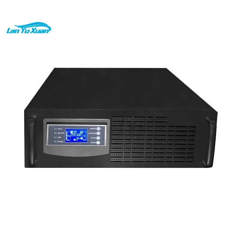 zx double conversion 12 hour backup rack mounted ups systems 6kva 6kw