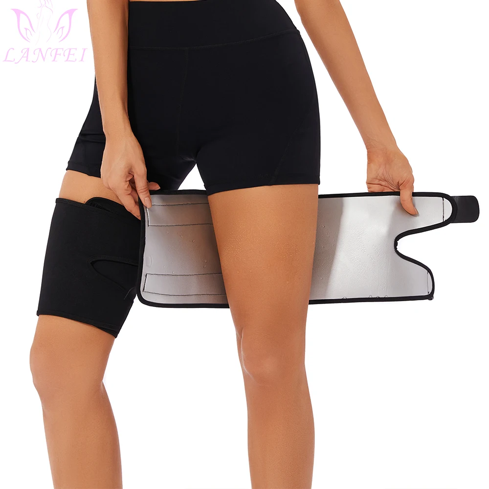 

LANFEI Women Sauna Sweat Legs Belt Neoprene Fat Burning Slimming Legs Belt