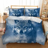 wolf bedding set 3d duvet cover twin full queen king size home textiles animal bedclothes 3pcs dropshipping