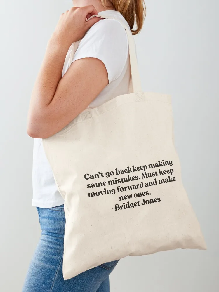Can't Go Back Keep Making Same Mistakes - Сумка-тоут Bridget Jones Эко-сумка женская сумка для покупок