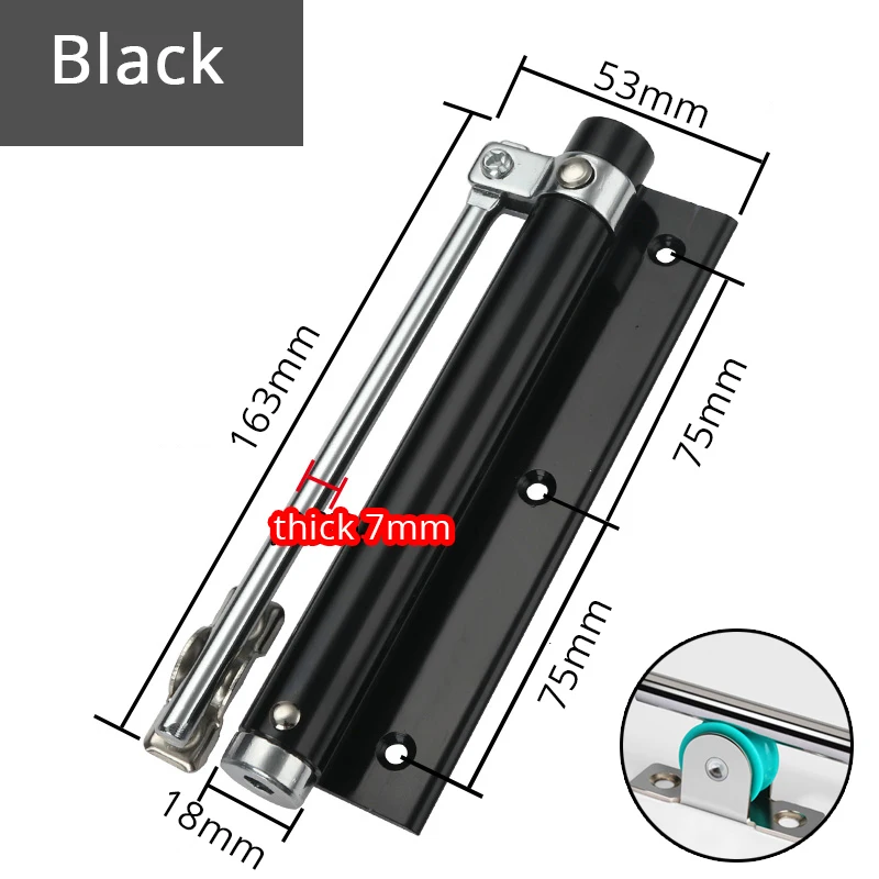 

Доводчик дверей KAK из алюминиевого сплава