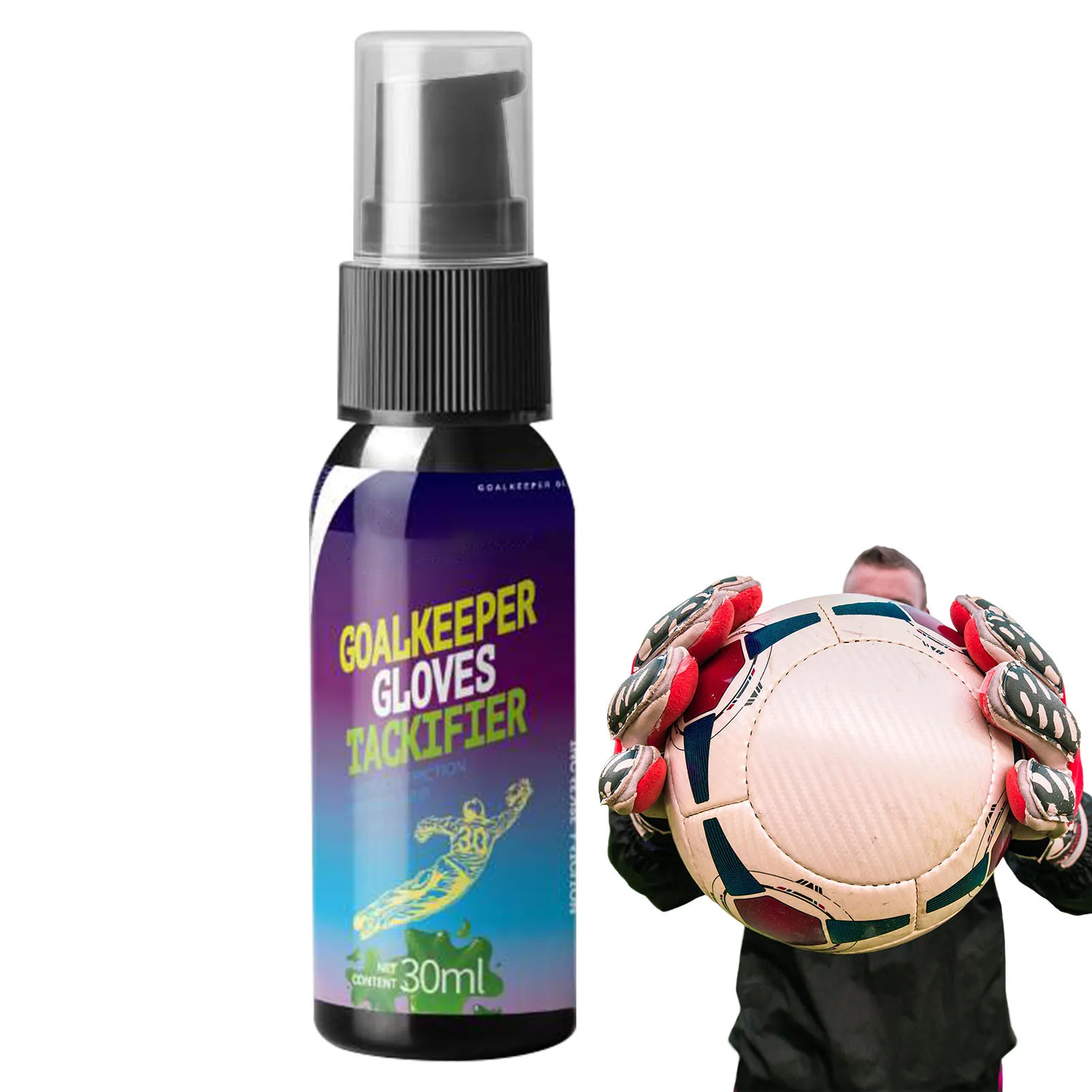 

Goalkeeper Glove Multifunctional tackifier Spray Football Glove Glue anti-skid Grip Boost