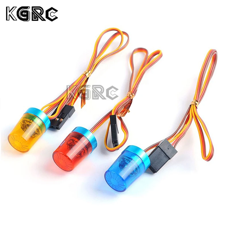 

Multi-function LED Lamp Strobing-blasting/Flashing/Rotating Light for 1/10 RC Model Car 1:14 Tamiya Tractor RC Engineering Truck