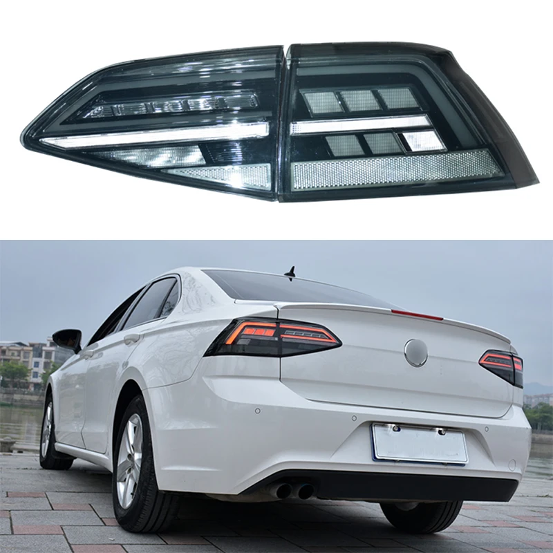 

Fit for vw Lamando 2015-2018 taillights modified high quality LED streamer to full LED taillight assembly easy installation