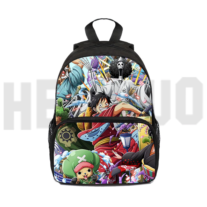 Слитный Детский рюкзак с 3D принтом школьные ранцы на молнии японским аниме для