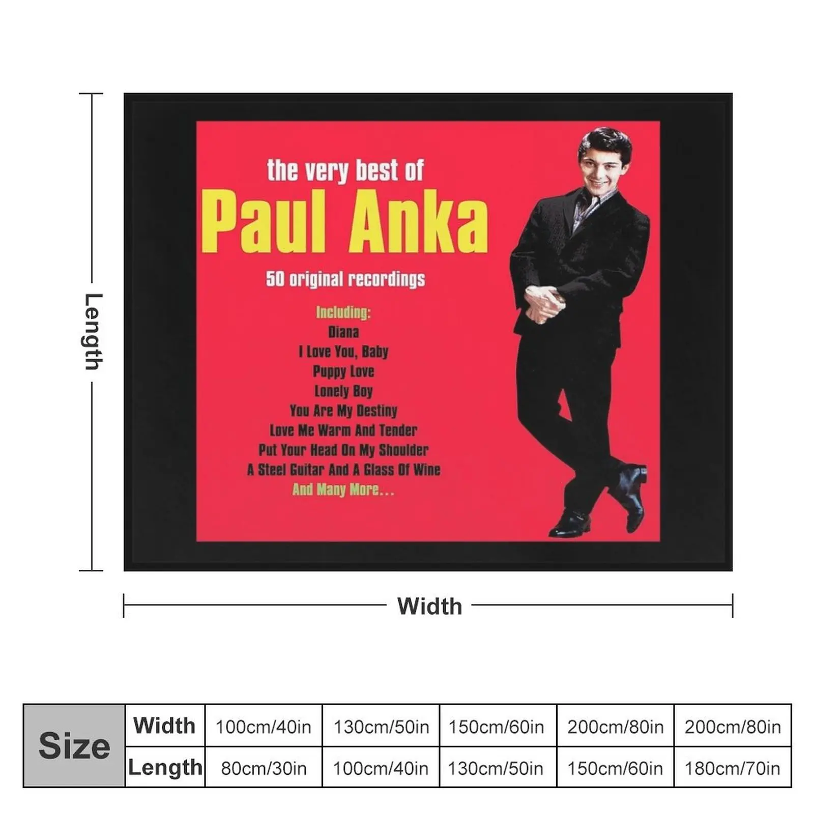 Роскошное винтажное одеяло с изображением пола Анки