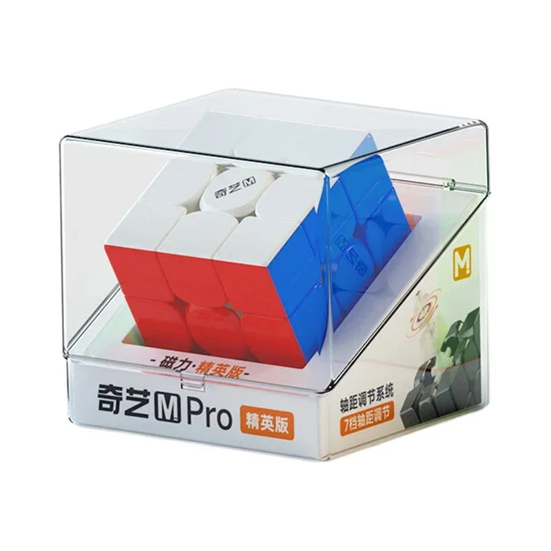 JudyCube QiYi M PRO-Elite 3x3 Магнитный Волшебный Куб Скорость Головоломка Без Наклеек