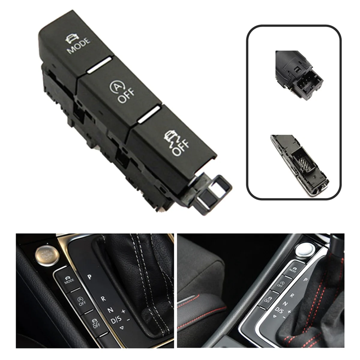 Многоцентровая парковочная панель PDC кнопка переключения давления в шинах для VW